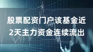 股票配资门户该基金近2天主力资金连续流出