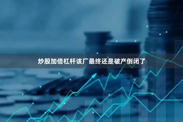 炒股加倍杠杆该厂最终还是破产倒闭了
